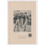 Cigarette card, Player's, Cabinet Size Pictures (Green front, printed back), naval type, 'Admiral