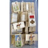 Cigarette cards, Player's, a quantity of duplicated sets, approx. 60, various series inc. Cricketers