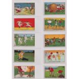 Cigarette cards, two sets, Phillip's, Sports (25 cards) & Ogden's, ABC of Sport (25 cards) (gd) (