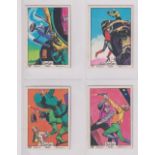Trade cards, Anglo Confectionery, Captain Scarlet, 'X' size (set, 66 cards) (mostly gd)