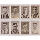 Trade cards, Amalgamated Press, English League Footer Captains, 'M' size, (set, 22 cards) (gd/vg)