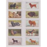 Cigarette & trade cards, Dogs, 4 dog related sets, Sanders Dogs (20 cards), Bishop's Stortford Dairy