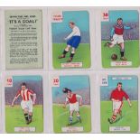 Trade cards, Football, Pepys, card games, 'Goal!' (set of 44 cards plus instruction leaflets) & '