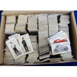 Cigarette cards, Gallaher & Player's, accumulation of approx. 1,500 cards in part sets, no