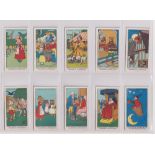 Trade cards, Fry's, Nursery Rhymes (set, 50 cards) (some light foxing to a few backs o/w good)