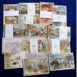 Trade cards, Liebig, a collection of 16, wrapped, German language sets (not individually checked for