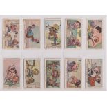 Cigarette cards, USA, ATC, Comic Scenes (22/25, missing 'The Dead of Night', 'One good turn deserves