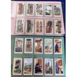 Cigarette cards, Railways, a collection of 11 sets, Churchman's Wonderful Railway Travel, Empire