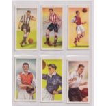Trade cards, Chix, Famous Footballers, No 1 Series A (set, 48 cards) (gd)