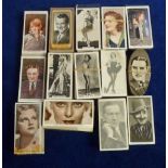 Cigarette cards, Cinema & Entertainment, a collection of 14 sets, Ardath Who is This?, Famous Film
