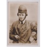 Cigarette card, Pattreiouex, Dirt Track Riders (Premium issue), plain back, type card, no 45, H.R.