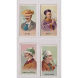 Cigarette cards, Canada, Dominion Tobacco Co, Montreal, Smokers of the World, 4 cards, all '50