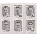 Trade cards, News Chronicle, Footballers, Blackburn Rovers, two sets with different printings,