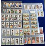 Cigarette cards, Horseracing, a collection of 8 sets, Ogden's, Turf Personalities (50 cards),