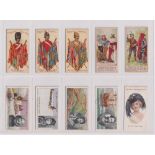 Cigarette cards, a collection of 20 type cards, Player's Military Series (3), Old England's
