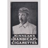Cigarette card, Kinnear, Australian Cricket Team, type card, H. Trumble (gd/vg) (1)