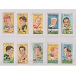 Trade cards, Reddish Maid, International Footballers of Today (set, 25 cards) (gd/vg)