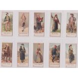 Cigarette cards, Cope's, Characters from Scott (narrow) (set, 50 cards) (gen gd)