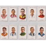 Cigarette cards, Lambert & Butler, Footballers 1930-1 (set, 50 cards) (gd/vg)