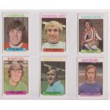 Trade cards, A&BC Gum, Footballers (Did you know 220-290) (set, 71 cards, plus variation card