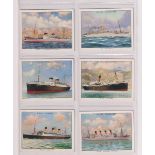 Cigarette cards, Wills, Famous British Liners 'L' size, 1st & 2nd Series (30 cards in each) (vg)