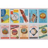 Cigarette cards, Cope's, two sets, Household Hints, 'M' size (50 cards) & Happy Families (60