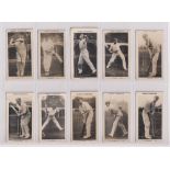 Cigarette cards, Pattreiouex, Famous Cricketers (C1-96, printed back), 59 different cards (some
