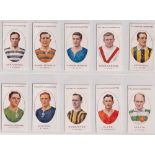 Cigarette cards, Smith's, Football Club Records (Different, 1922) (set, 50 cards) (gd/vg)