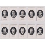 Cigarette cards, Taddy, Prominent Footballers (London Mixture), Aston Villa (set of 15 cards) (