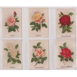 Tobacco silks, African Tobacco Co, Some Beautiful Roses, 'L' size (set, 30 silks) (mostly gd/vg)