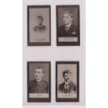 Cigarette cards, Smith's, Footballers (brown back) 4 cards, no 30, Drummond, Glasgow Rangers, no 33,