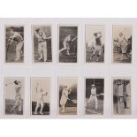 Cigarette cards, Major Drapkin, Sporting Celebrities in Action (set, 36 cards including withdrawn