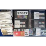 Stamps, Collection of 225 GB presentation packs 1960s-1980s with slight duplication, housed in an
