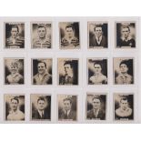 Cigarette cards, Phillips, Footballers (all with matching 'Pinnace' address backs), 'K' size, superb