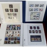 Albums, 3 Great Britain Lindner Hingeless albums, 2 with slipcases, and pages for 1985-1994 and