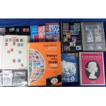 Stamps, box of GB and world stamps including small collection of early GB decimal presentation