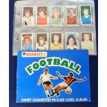 Trade cards, Bassett, Football 1978/79 (set, 50 cards), sold with album from the series (cards vg,