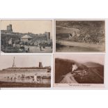 Postcards, Aberystwyth collection of approx. 220 cards inc. long distance & aerial views, sea front,