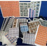 Stamps, huge selection of Pre-decimal GB and other Mint Stamps in sheets, blocks, etc inc. Morocco