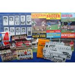 Trade cards etc., Fleetway My Favourite Soccer Stars, a collection of 6 different unused albums,