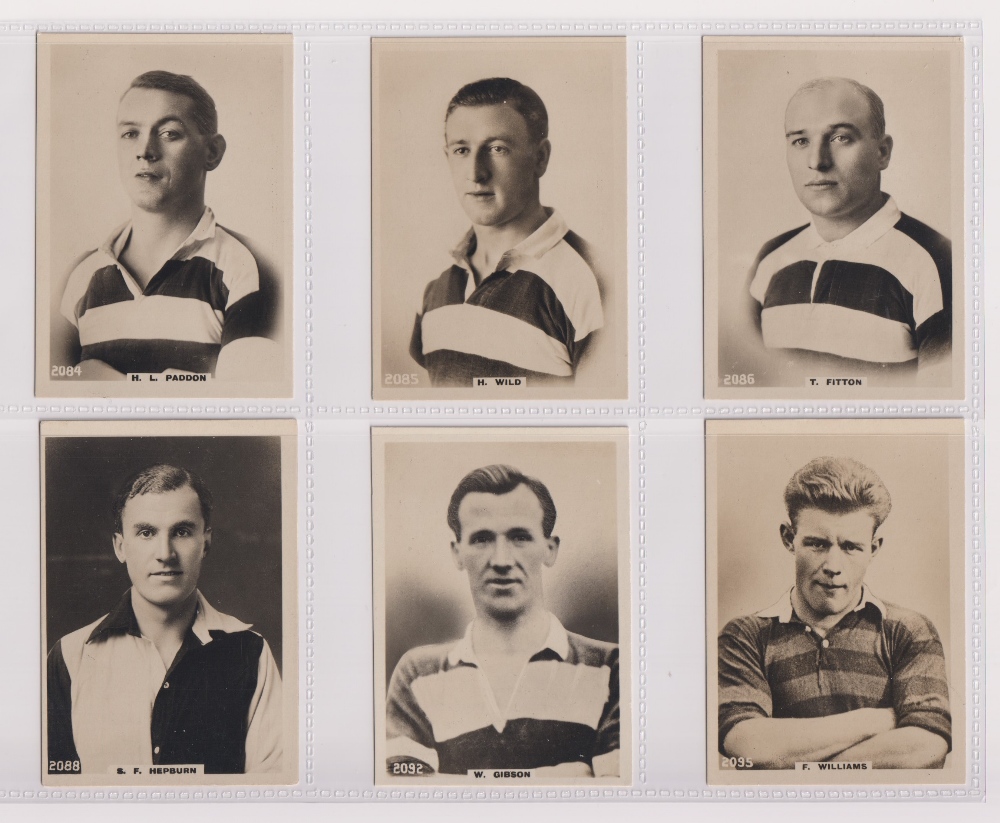 Cigarette cards, Phillips, Footballers (all Pinnace back), 'L' size, 36 different cards, numbered - Image 2 of 6