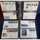 Stamps, large collection of GB first day covers housed in 3 quality Royal Mail first day cover