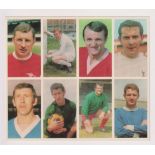 Trade cards, Thomson, World Cup Stars (Football), set of 72 cards all on uncut strips as issued, 8