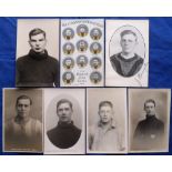 Football postcards, Wolverhampton Wanderers, a collection of 7 inc. 5 photographic ones by