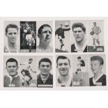 Trade cards, Football, three sets, Fleetway, Football Teams 1958-59 (28 cards) & 1959-60 (28 cards),