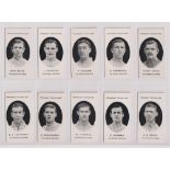 Cigarette cards, Taddy, Prominent Footballers (London Mixture backs), Tottenham Hotspur, 14 cards,