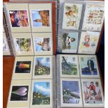 Postcards, collection of PHQ cards some with first day issue stamps, advertising including Swatch,