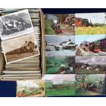 Postcards, a collection of approx. 600 railway cards, mostly Modern Welsh inc. Talyllyn, locomotives