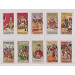 Trade cards, King's Specialities, Unrecorded History (15/37) nos 17, 18, 22, 23, 24, 25, 26, 27, 29,
