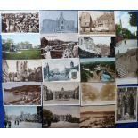 Postcards, Yorkshire, a collection of approx. 150 cards, RP's & printed, inc. street scenes,